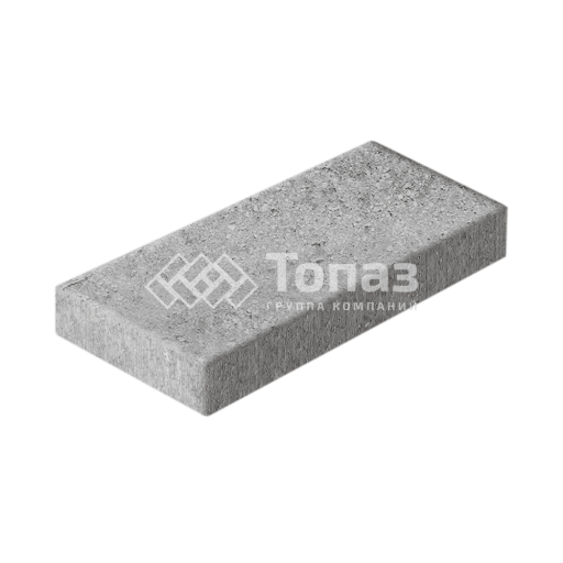 Тротуарная плитка 500х250х60, серо-белая