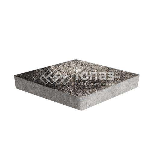 Тротуарная плитка Ромб, агат коричневый, 6 см