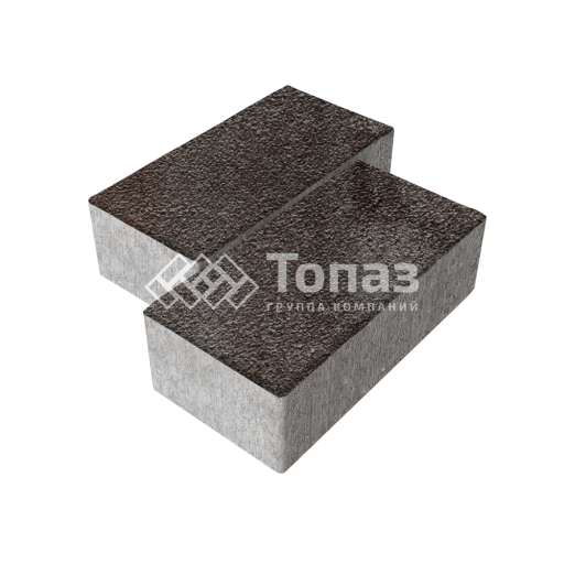 Тротуарная плитка 240х120х70, мокко на камне