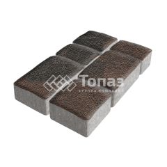 Тротуарная плитка Старый город, конго на камне, 6 см