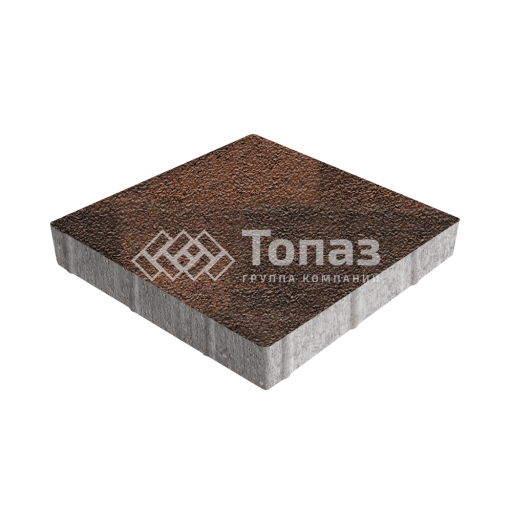 Тротуарная плитка Квадрат 500х500х70, сорренто на камне