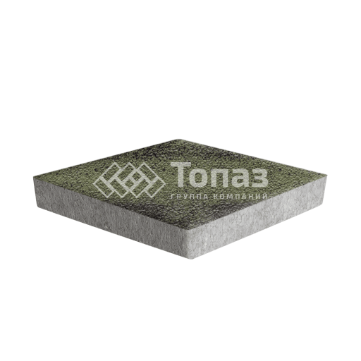 Тротуарная плитка Ромб, янтарь на камне, 6 см