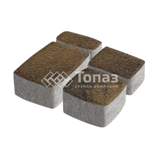 Тротуарная плитка Классико, арабская ночь на камне, 6 см