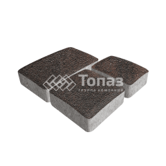 Тротуарная плитка Брук, кармен на камне, 4 см