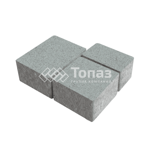 Тротуарная плитка Лэндхаус, серая, 6 см