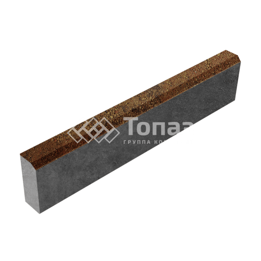 Камень бортовой БР 100.20.8, джафар оранжевый