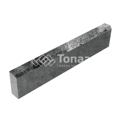 Камень бортовой БР 100.20.8, черно-белый