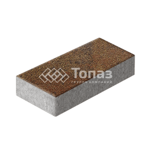 Тротуарная плитка 600х300х60, джафар оранжевый на камне