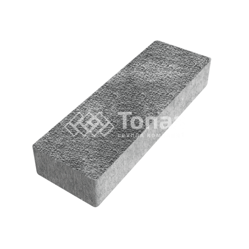 Тротуарная плитка 300х100х60, антрацит с гранитной крошкой