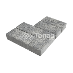 Тротуарная плитка 200х100х40, аква с мраморной крошкой