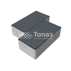 Тротуарная плитка 240х120х70, черная