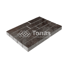 Тротуарная плитка Лукано, мокко, 6 см