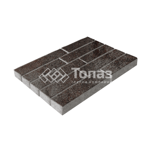 Тротуарная плитка Лукано, мокко, 6 см