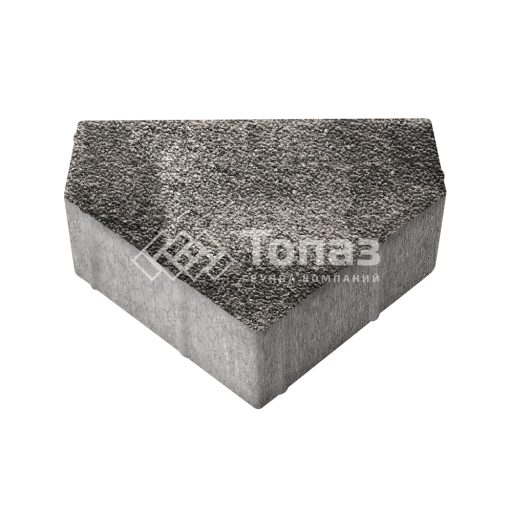 Тротуарная плитка Тиара, агат коричневый с мраморной крошкой, 6 см