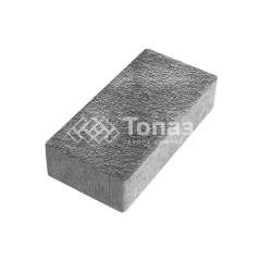 Тротуарная плитка 200х100х40, антрацит с мраморной крошкой