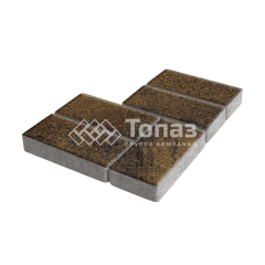 Тротуарная плитка Брусчатка, арабская ночь, 10 см