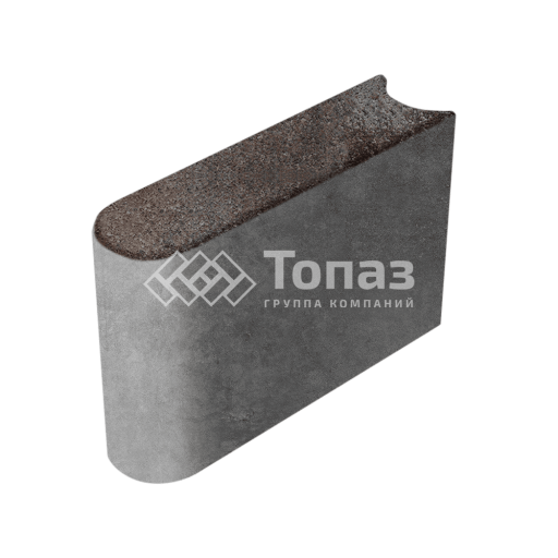 Камень бортовой БРШ 50.20.8, мокко