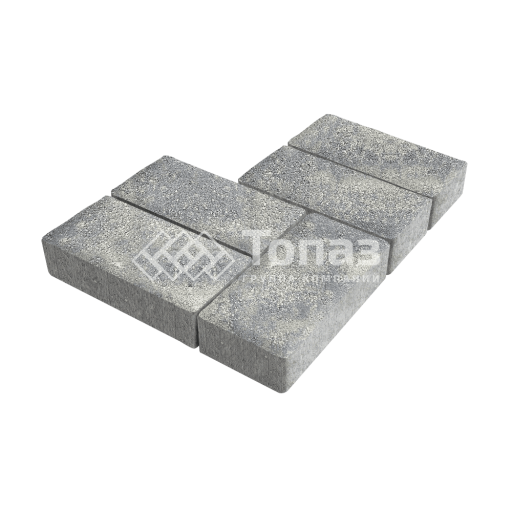 Тротуарная плитка 200х100х80, аква