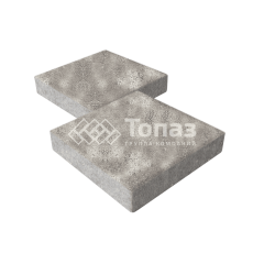 Тротуарная плитка Квадрат 400х400х60, неаполь