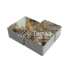 Тротуарная плитка Лэндхаус, агат кофейный, 6 см