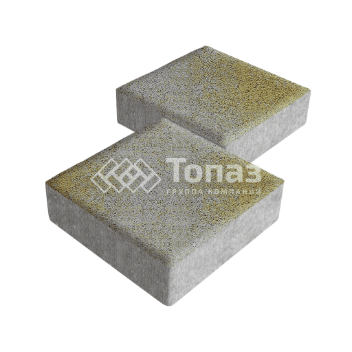 Тротуарная плитка Квадрат 200х200х40, меланж