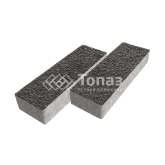 Тротуарная плитка 300х100х60, джафар черный с гранитной крошкой