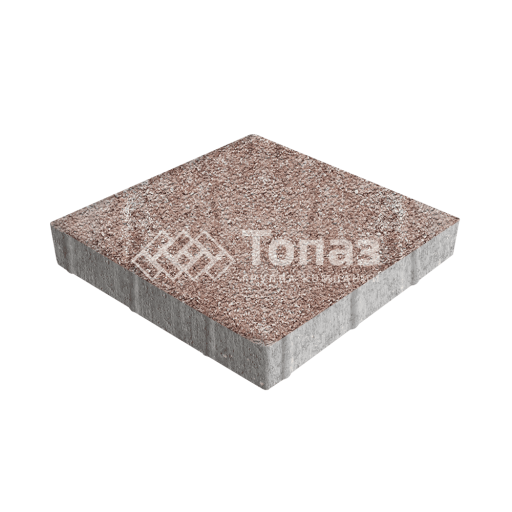 Тротуарная плитка Квадрат 300х300х60, хаски с гранитной крошкой