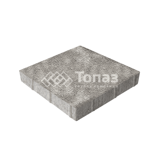Тротуарная плитка Квадрат 400х400х60, неаполь на камне