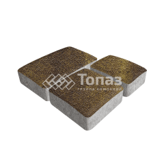 Тротуарная плитка Брук, осень на камне, 4 см