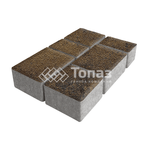 Тротуарная плитка Лэндхаус, арабская ночь на камне, 4 см