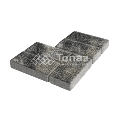 Тротуарная плитка Брусчатка, стоун с гранитной крошкой, 8 см