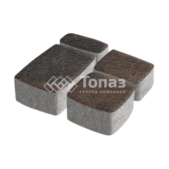 Тротуарная плитка Классико, конго на камне, 6 см